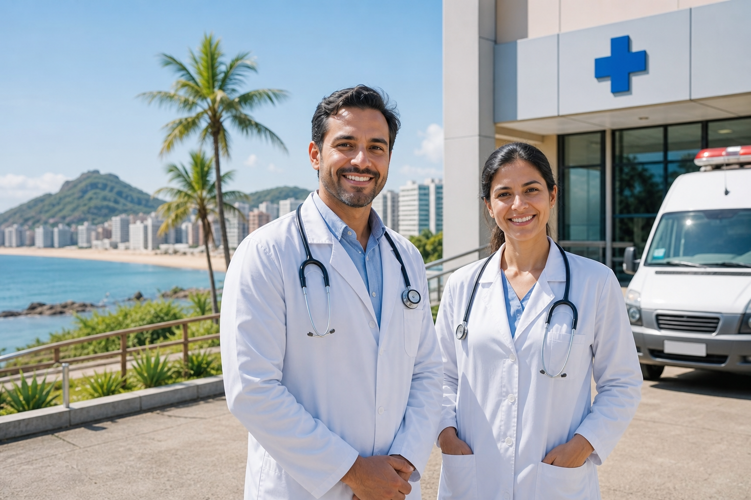 Profissionais de saúde em Guarapari